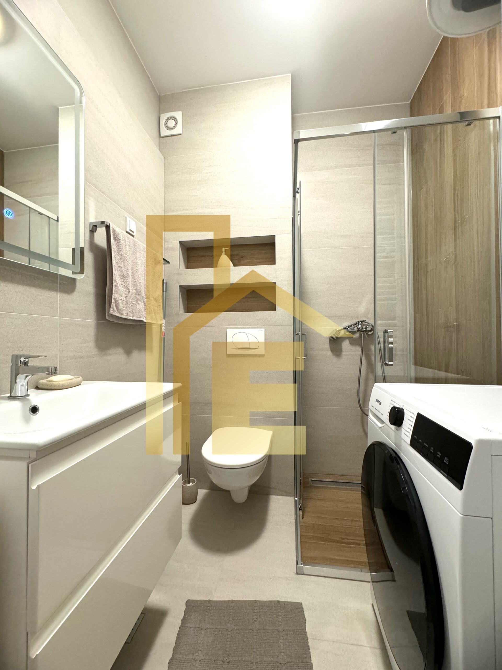 Iznajmljujemo moderno namješten dvosoban stan, naselje Hisete slika 11